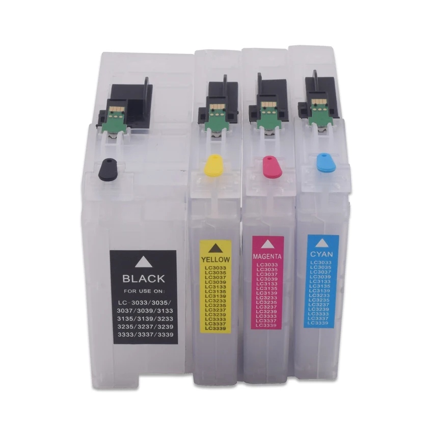 LC427 LC427XL Refillable Ink Cartridge With Disposable Chip For Brother HL-J6010DW MFC-J5955DW MFCJ6955DW MFC-J6957DW MFCJ6959D