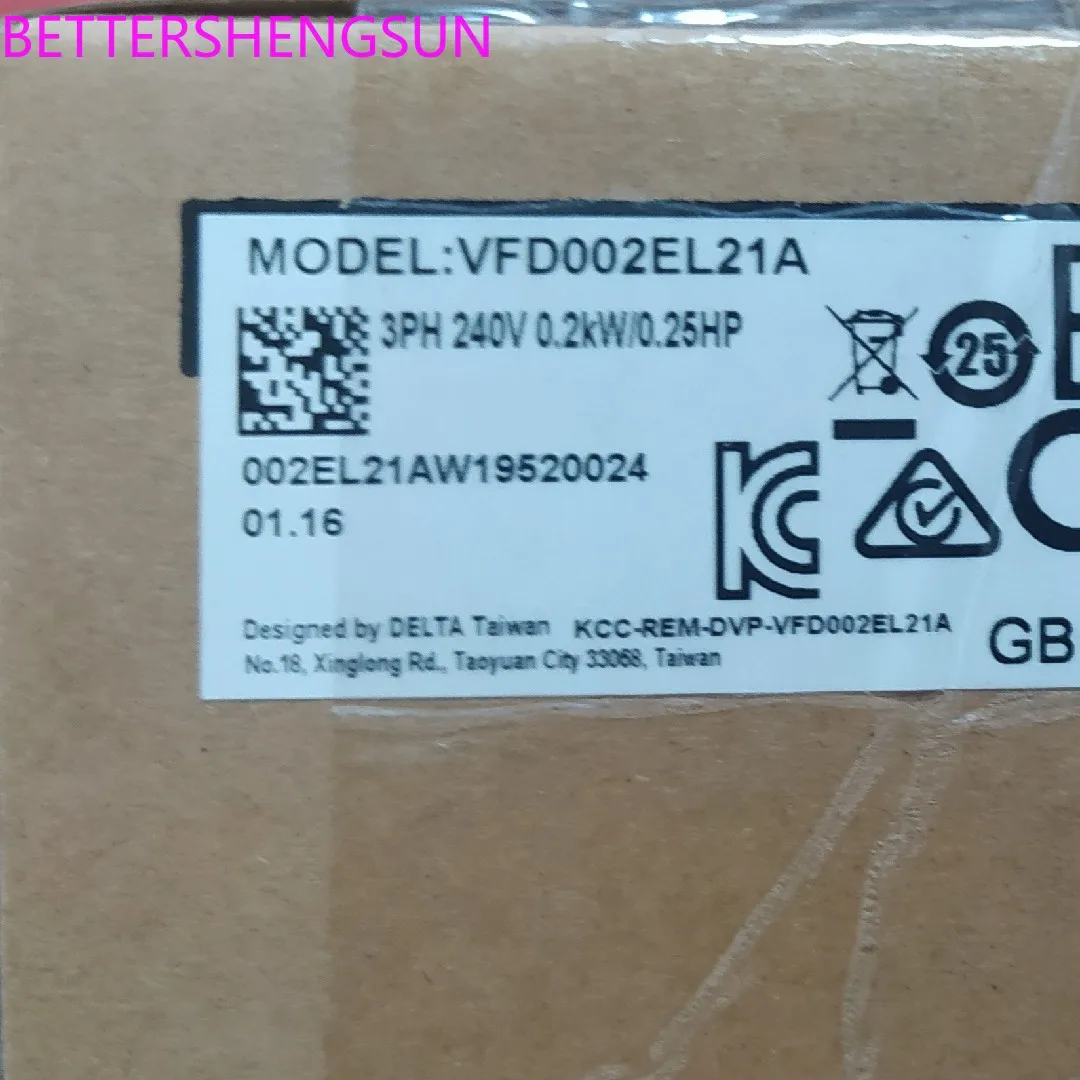 

VFD002EL21A новый инвертор серии EL оригинальный аутентичный