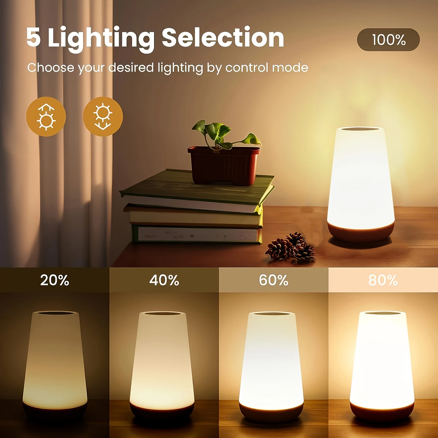 Smart Touch Night Light 2