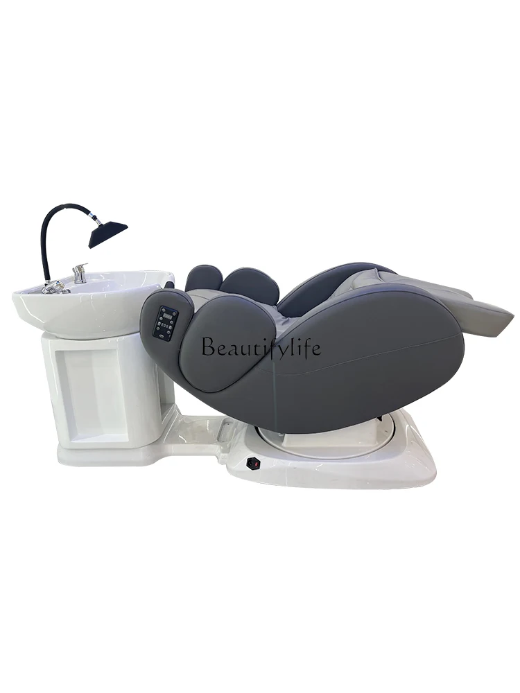 Intelligent Electric Massage Multifunctional Rotating Scalp Care Chair Automatic Shampoo Chair