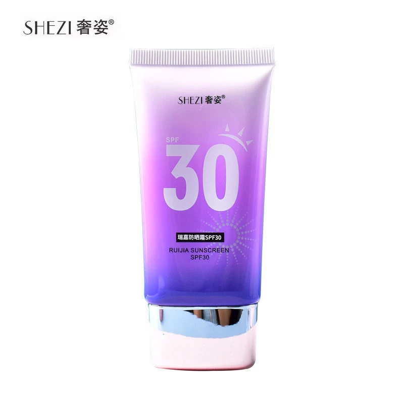 Shezi Ruijia SPF30 Sunscreen And MACK ANDY Face Loose Setting Powder UV Sunblock Skin Protective Cream-makeup cream,tinted sunscreen
