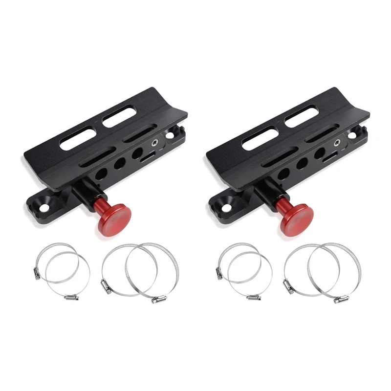 2X Staffa Di Montaggio Estintore Universale A Sgancio Rapido Per Jeep Wrangler Polaris Rzr Ranger Can-Am Maverick
