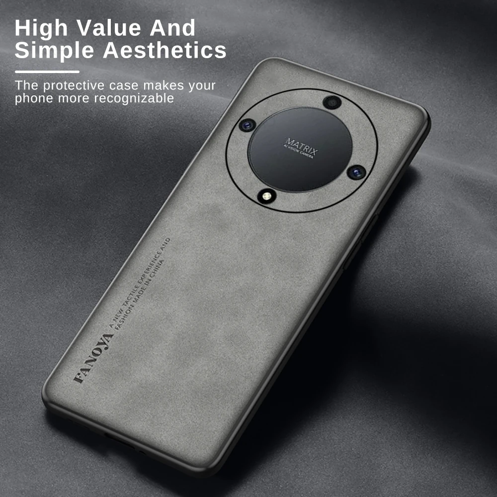 For Huawei Magic 6 Lite Case Cover Honor Magic 6 Lite Funda Coque Matte  Translucent Hard PC Protective Phone Bumper Magic 6 Lite - AliExpress