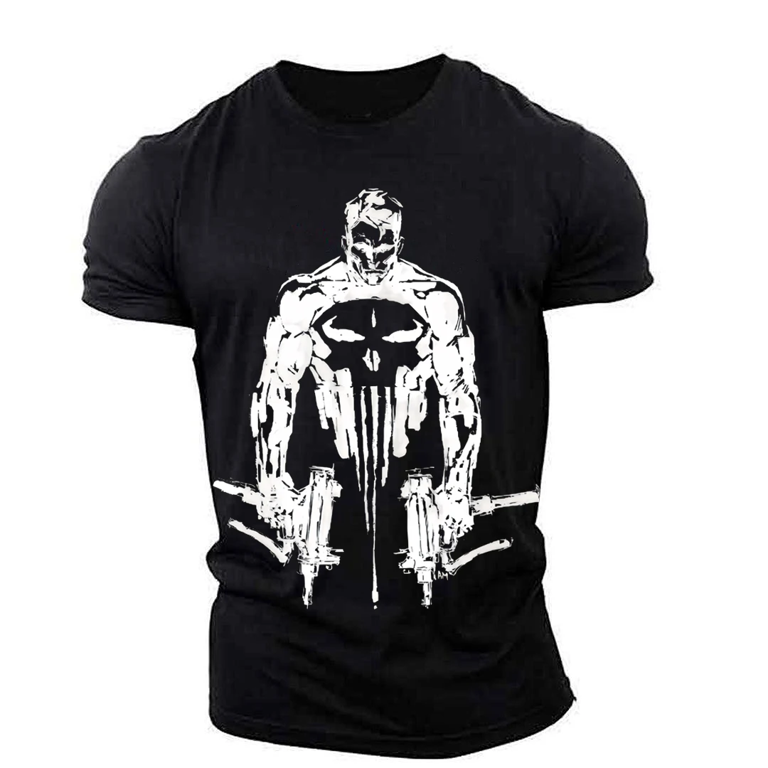 Muscle men's sport thin and breathable stretch light outdoor t-shirts |