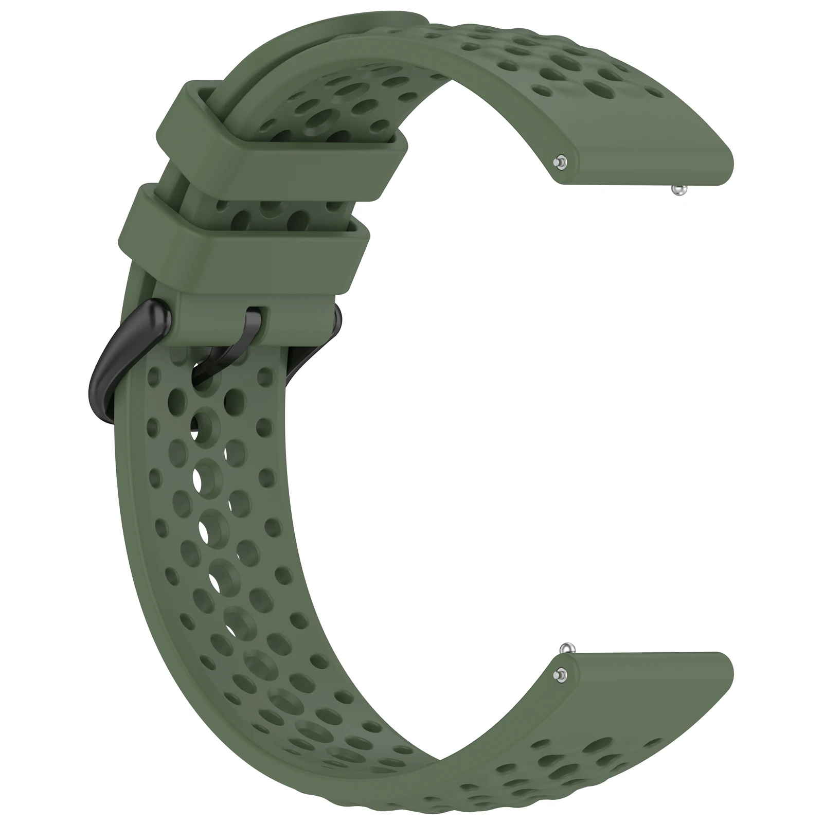 Silicone Watchband with Case - Soft Strap for Smartwatch Wristbands