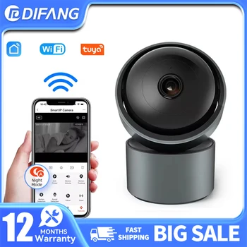 Tuya Wifi Smart IP Camera 3MP Home Baby Monito Two-way Audio Night Vision Detection Smart Alert Full HD Indoor Security Camera