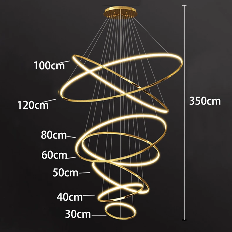 Description Picture 5 of itemNordic home decoration crystal chandelier restaurant chandelier chandelier ceiling lamp villa chandelier indoor lighting lamps