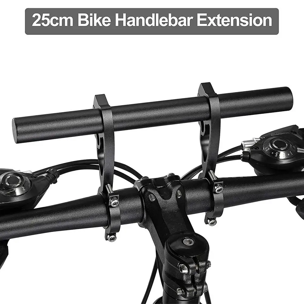 

Bicycle Handlebar Extender Multi-function Extension Mount Cycling Accessory For Fixing Computer Mobile Phone Flashlight