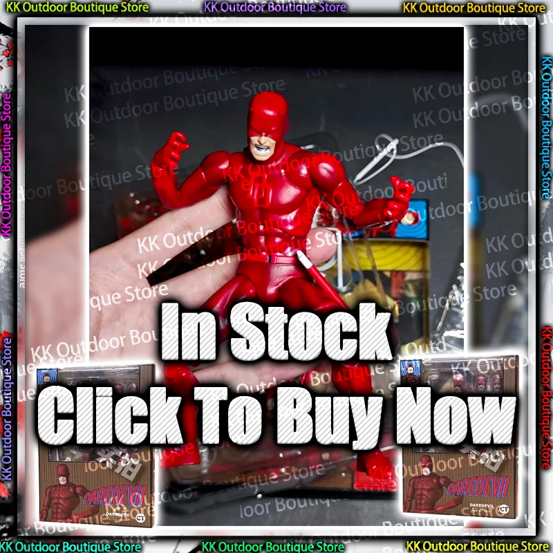 Auf Lager Ct Toys Daredevil Mafex 223 Figur Comic Version SHF Anime Action Figur Figur Benutzerdefinierte Statue Modell Geschenke Kinder Spielzeug