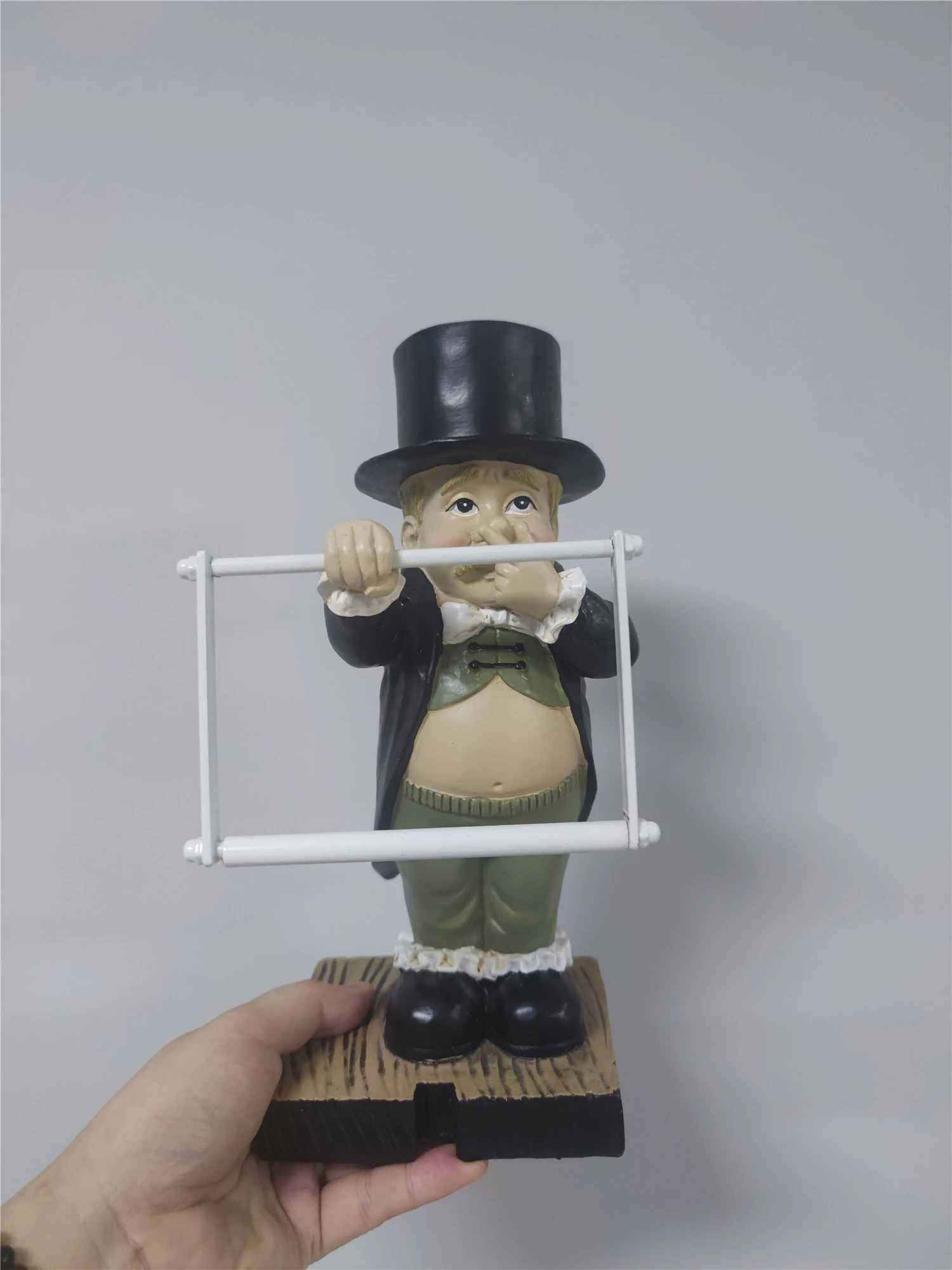 Figurine Vintage Et Humoristique – Bébé Sur Toilettes – Statuette Déco WC