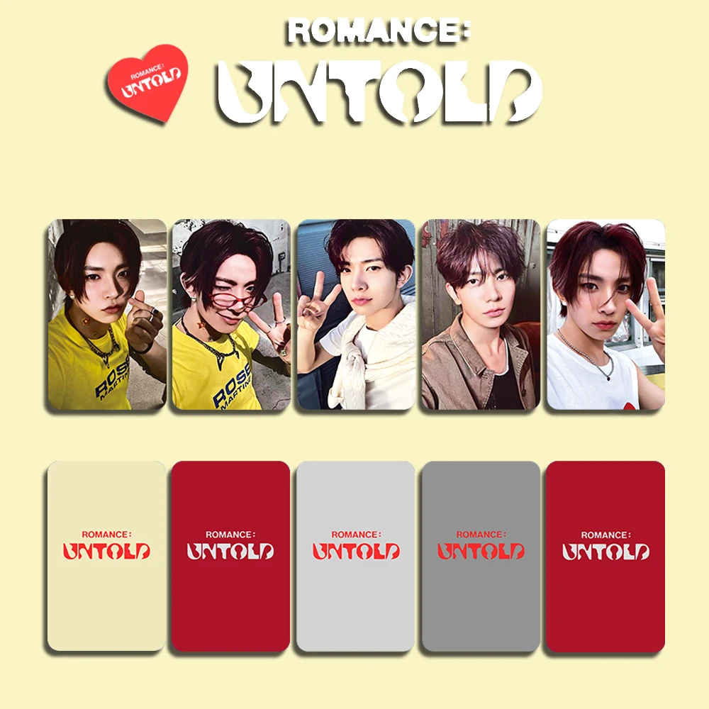 Kpop Boys Idol New Album Lomo Card Photocards XO Only If You Say Yes Postcards Fans Collection Souvenir Merch kpop photo cards,photo cards