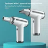 4 in 1 Wireless Hair Dryer Multifunctional Electric Air Duster Travel Portable USB Rechargeable Strong Wind Blow Dryer 3