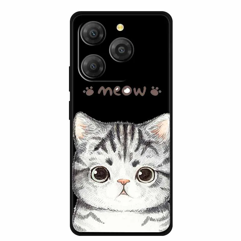 Cartoon Soft TPU Silicone Back Cover for Blackview Shark 9 - 6.67