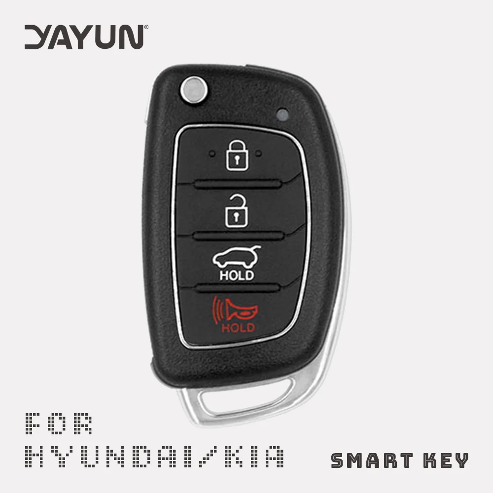 

Раскладной чехол YAYUN с 3/4 кнопками и дистанционным управлением для Hyundai Mistra ix35 ix45 Series 2 Verna