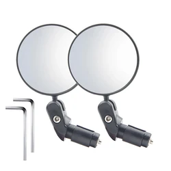 Adjustable Wide-Angle Bicycle Rearview Mirror (2pcs)
