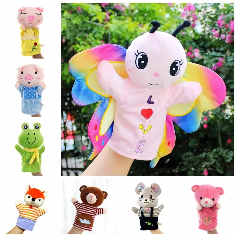 

Stuffed Animals Plush Finger Puppet Anime Doll Kawaii Hand Finger Puppet Soft Marine Animals Animal Plushed Doll Kids Toy