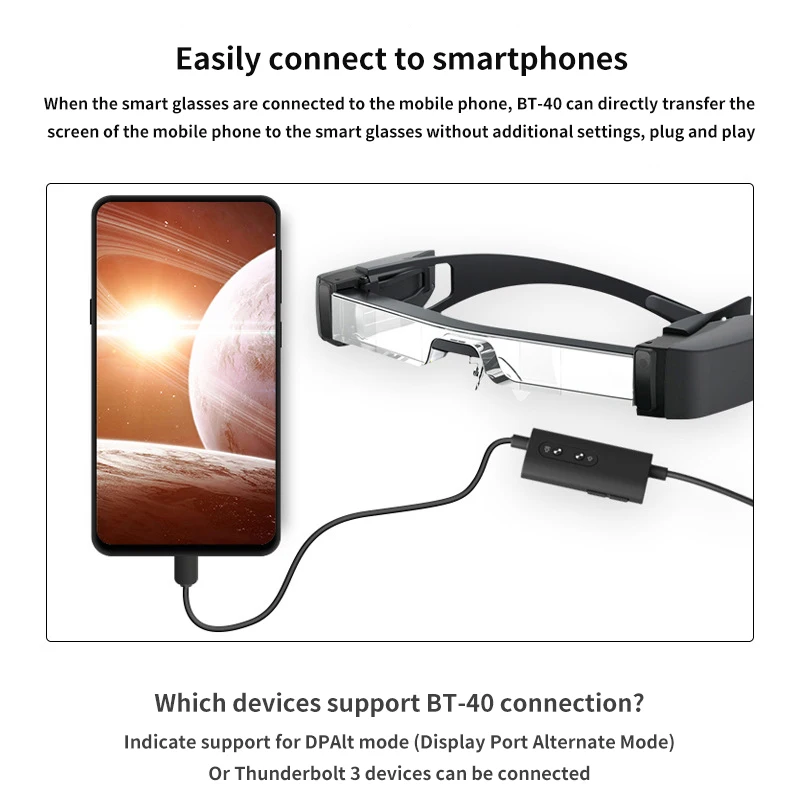 Hot Sale Epson BT-40 AR Smart Glasses Series