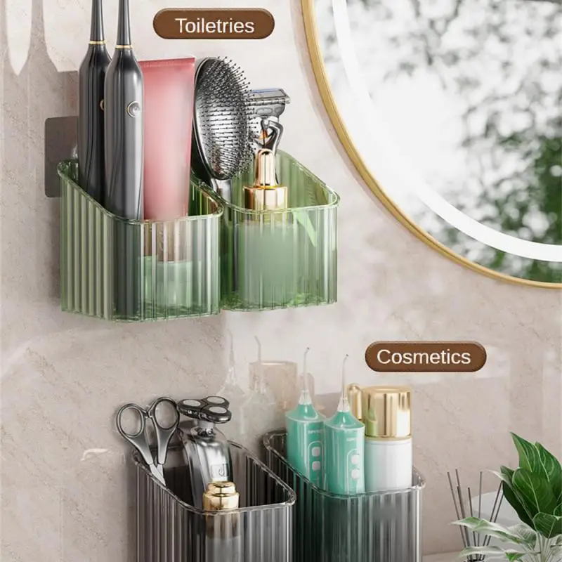 Punch-free Bathroom Shelf Shelves Wall Mounted Shampoo Storage Rack Storage Box For Kitchen Holder Bath Organizer Accessorie 3