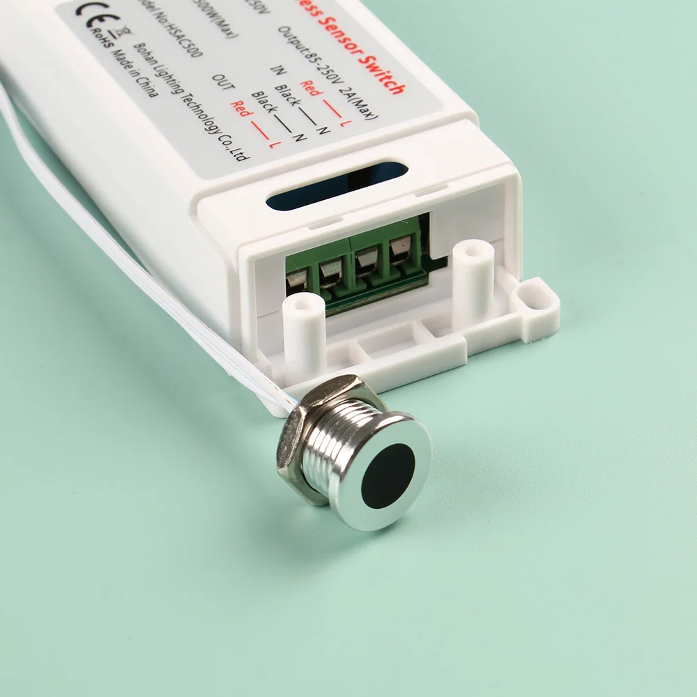 Sensor de Proximidade de Mão Varredura Interruptor On-off Detector de Movimento Touchless Infravermelho ir para Aparelhos Elétricos 500w 110v 220v