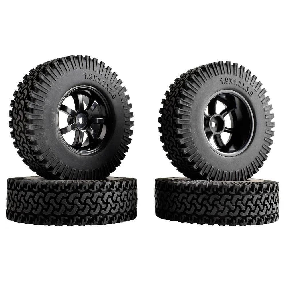 

RC 9005-T134 пластиковое колесо и 1,9 дюймовые резиновые шины 98 мм 4 P для HSP 1:10 альпинистского автомобиля