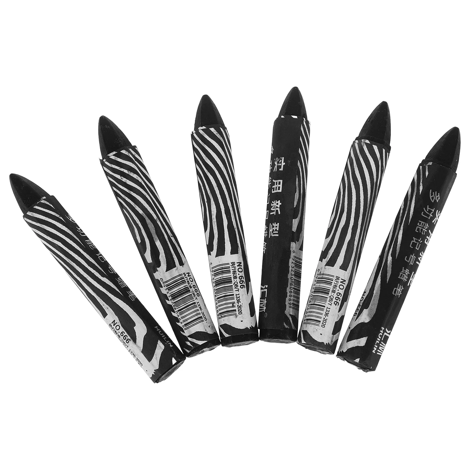 

6pcs Automative Tire Marking Pens Wax Marker Pens Car Tire Repair Marking Pens