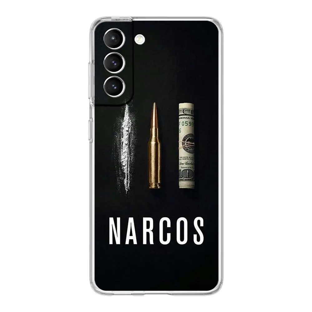 Narcos TV Series Pablo Escobar Clear Phone Case