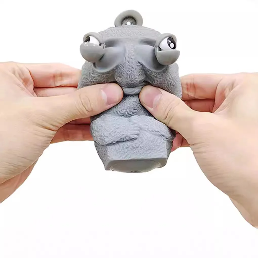 노벨티 창의적인 감압 장난감, 눈이 터지는 락 페이스 볼 핀치 음악, ADHD 불안 심장, 사무실 성인 감압 환기구