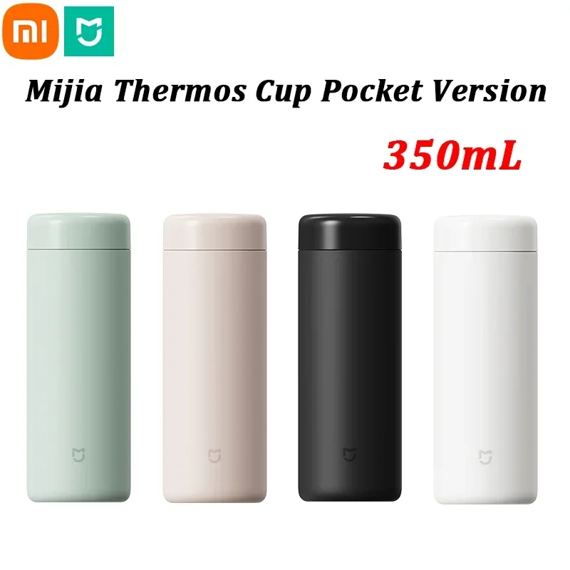 

Xiaomi Mijia 350ml Thermos Pocket Version 316 Stainless Steel Water Bottle Thermos Vacuum Mini Cup Camping Travel Insulated Cup
