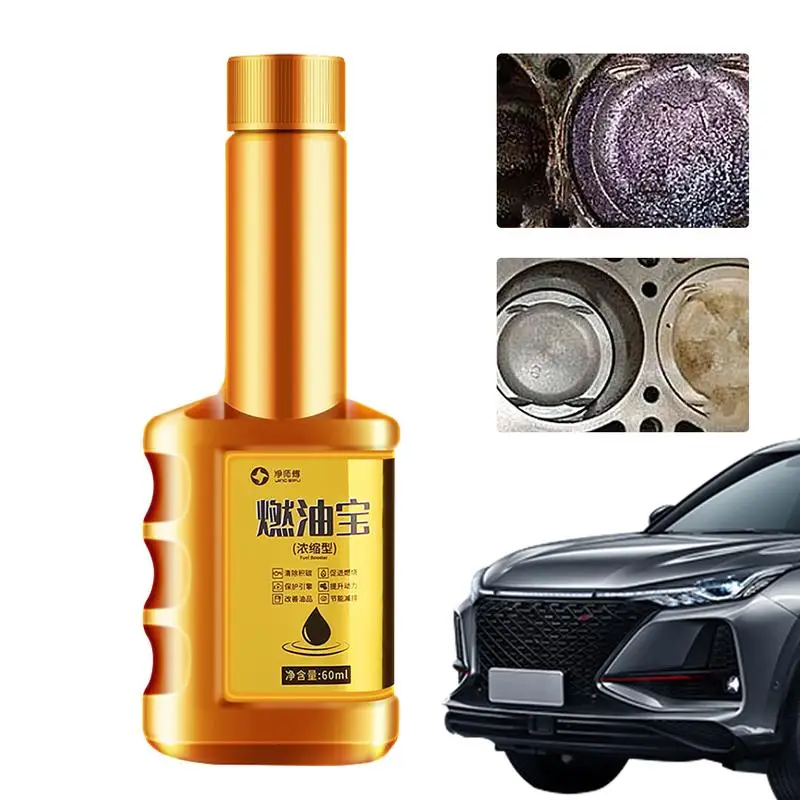 

60ml Fuel Injector Cleaner Car System Petrol Saver Save Gas Oil Additive Carbon Cleaning Agent Restore Peak Performance