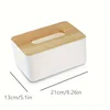 1pc Tissue Box Holder, Desktop Tissue Holder, Decorative Tissue Holder,  Kitchen Bedroom Living Room Dining Room,  Home Decor ﻿ 5