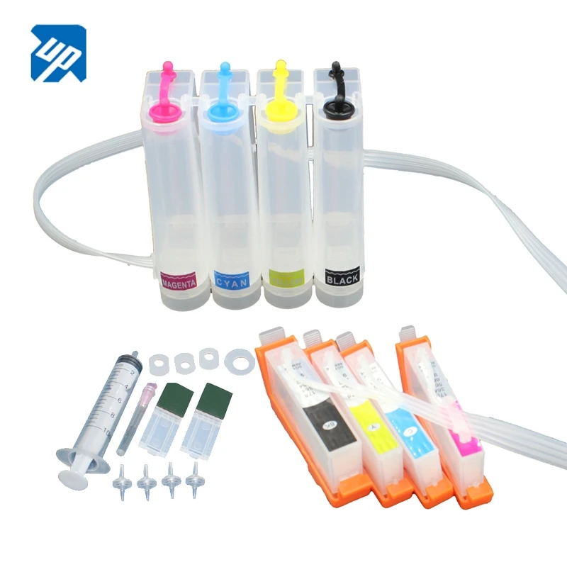 UP CISS without chip for HP920 178 564 364 670 655 685 CISS bulk ink system for hp 6000 6500 6500W 7000 3070A B209a B210A 5515