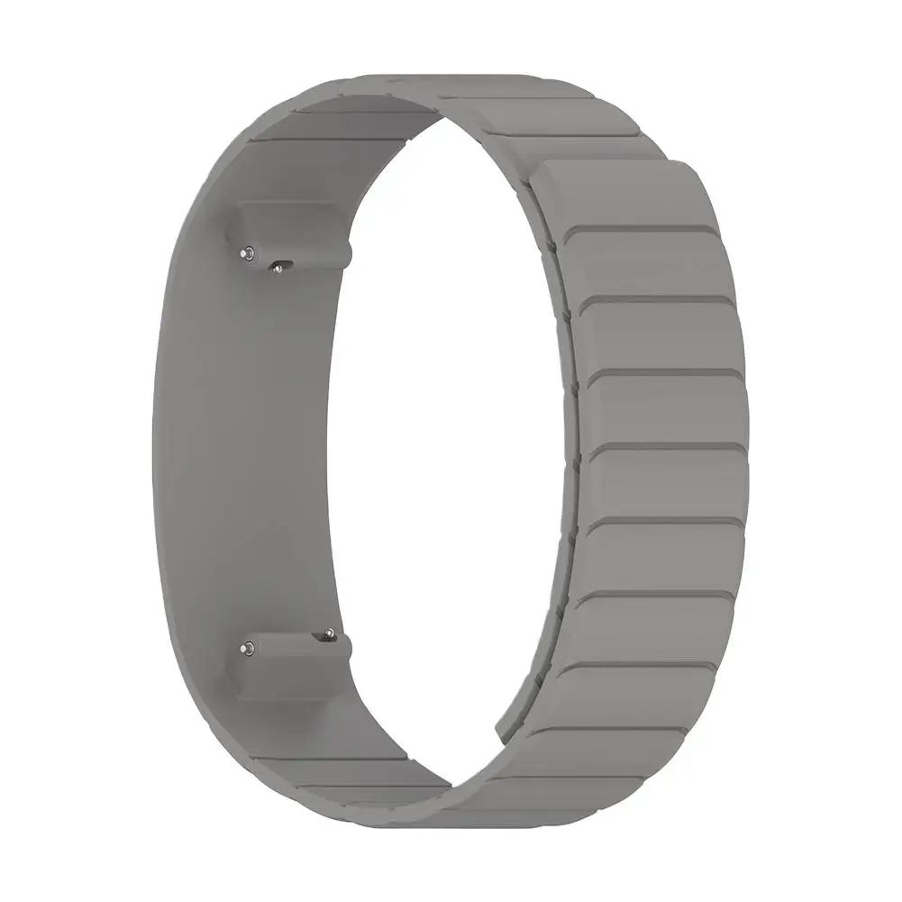 Silicone Adjustable Sports Fitness Tracker Wristband in Woven Design