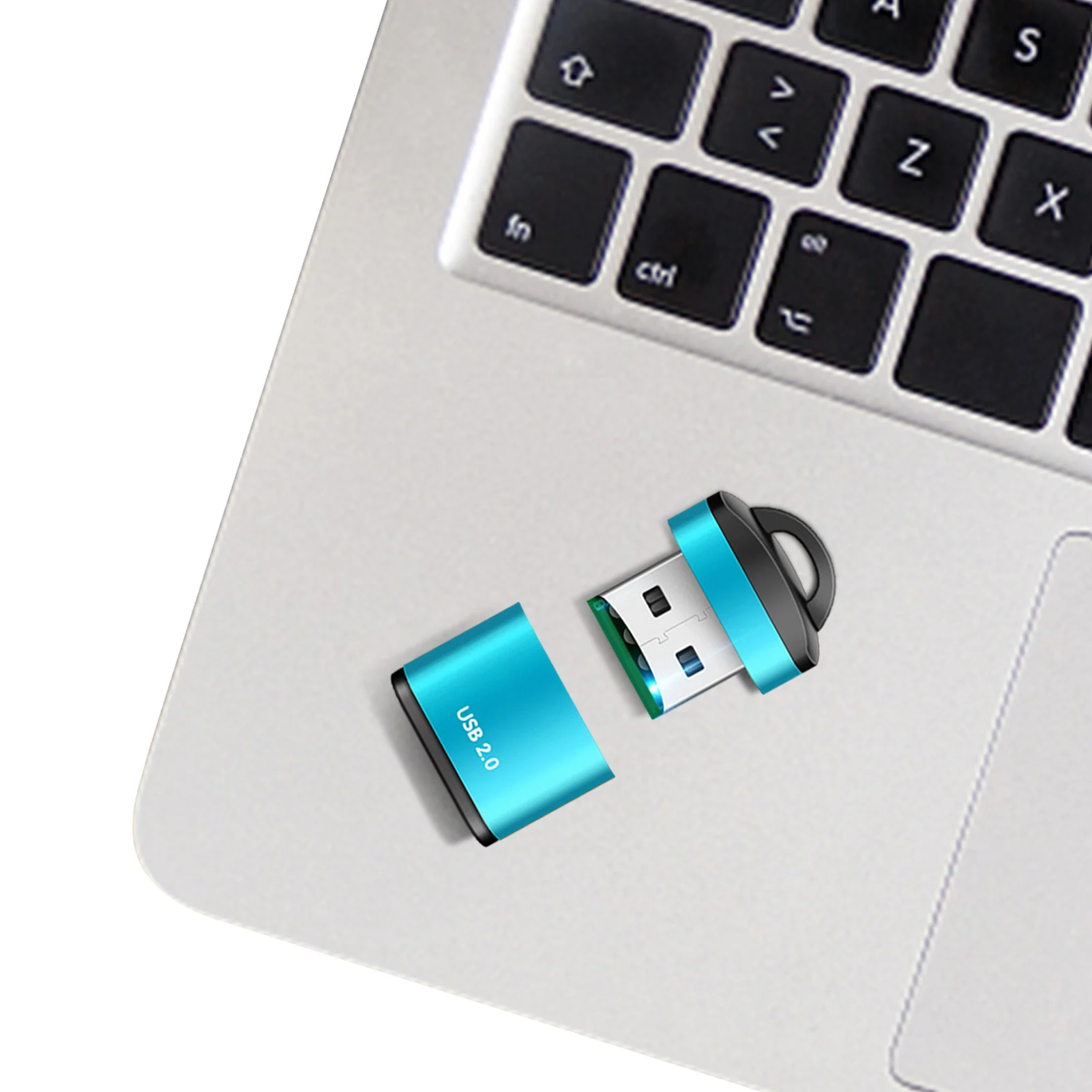 USBSDCard 리더 USB 2.0 미니 휴대 전화 메모리 TF 카드 리더 컴퓨터 자동차용 고속 MicroSD-USB 어댑터