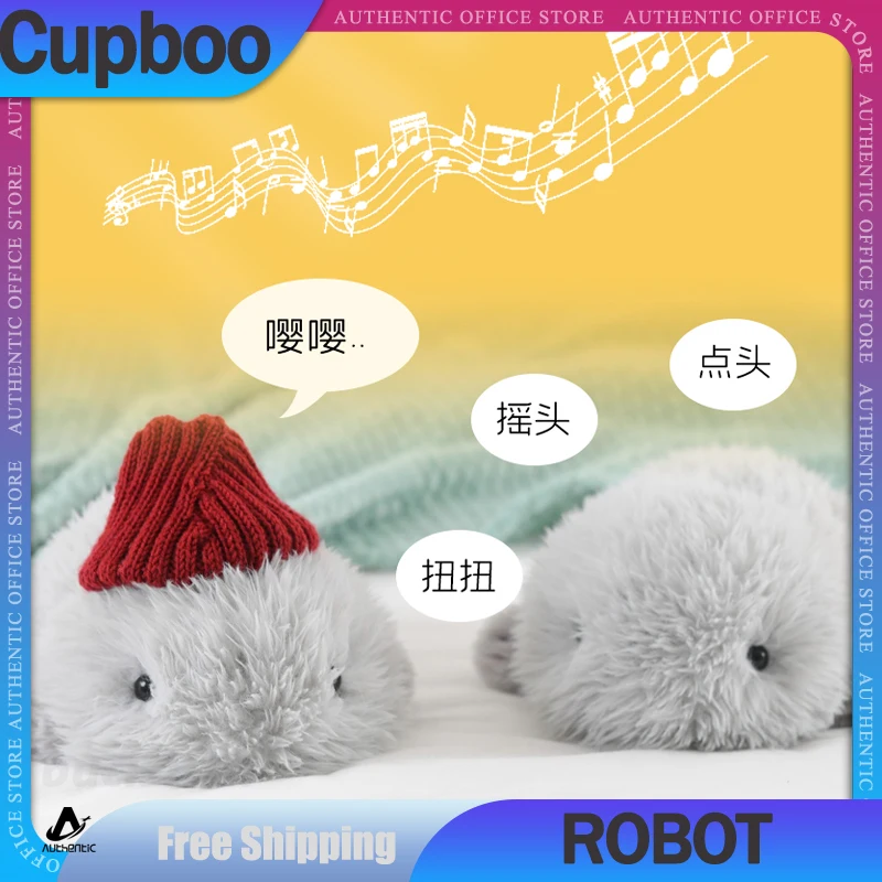 

Cupboo AI Intelligent Pet Robot Plush Machine Pet Baby Companion Interactive Robot Room Decoration Gifts Christmas Child Toys