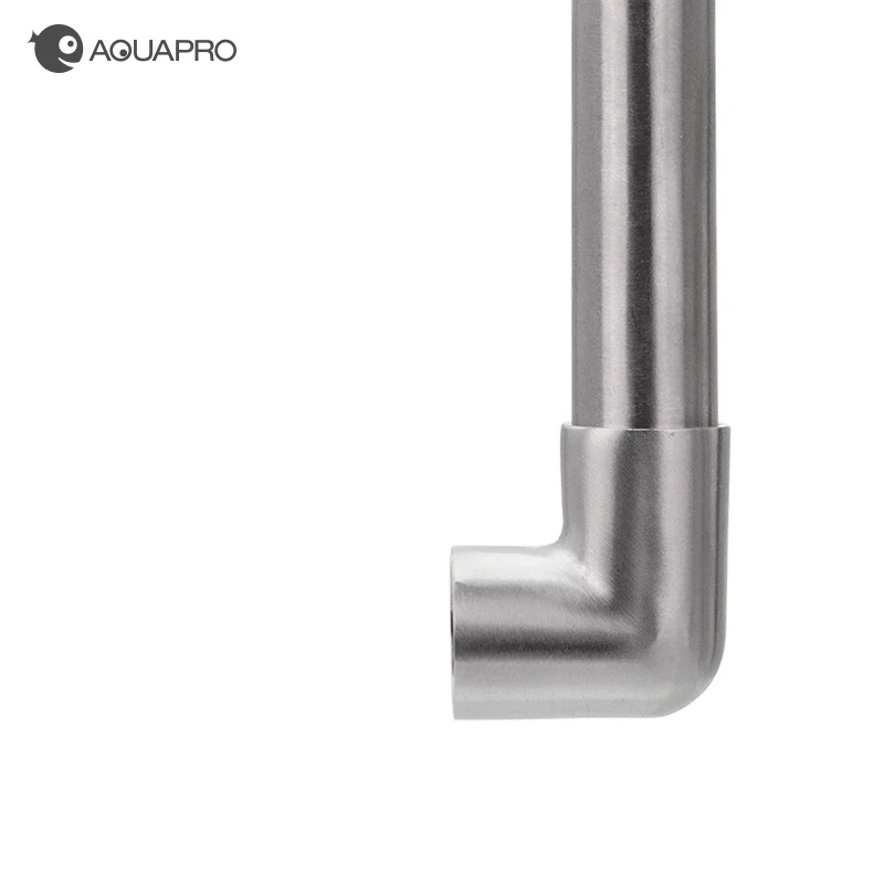 AQUAPRO Mini Skimmer Inflow Stainless Steel Inlet Outlet Pipes Shrimp Water Filter Lily Aquarium Fish Tanks Accessories Fishbowl 3
