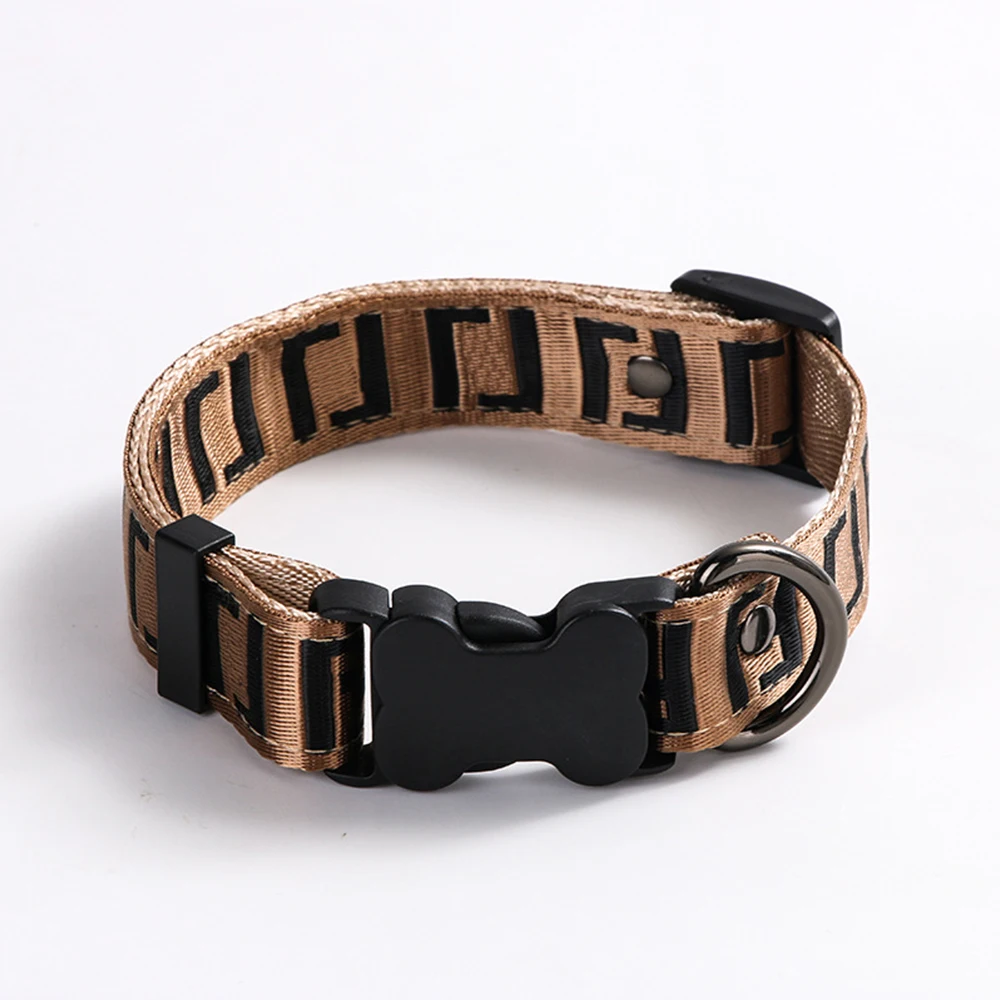 PawDesigner Luxury Pet Collar And Leash Set Brown B34, For Dogs And Cats  Of All Sizes Secure Seat Belt Included From Dggestore, $4.1