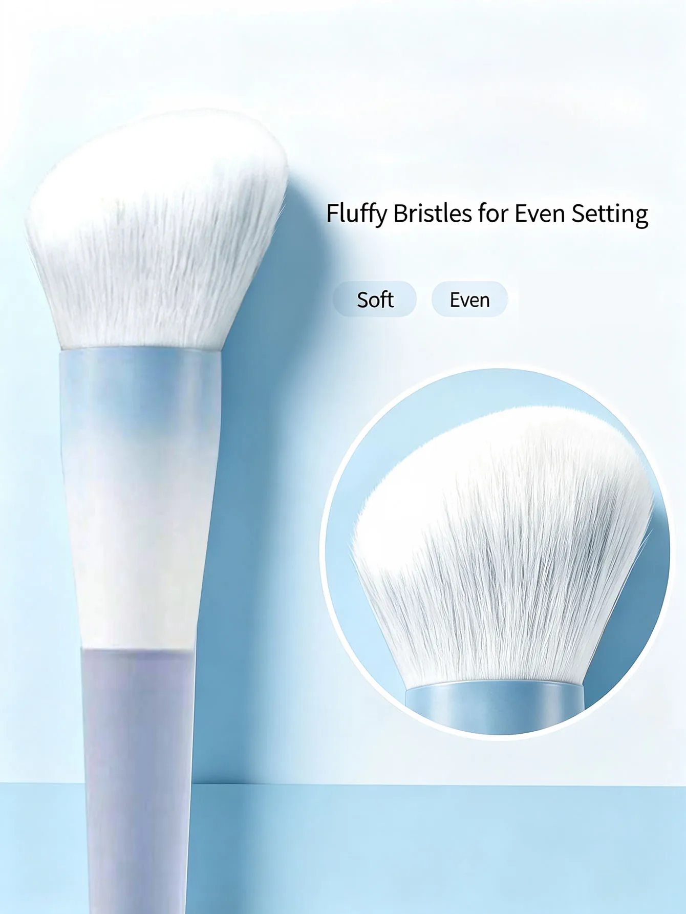Premium 10-Piece Makeup Brush Set with Soft, Skin-Friendly Fibers