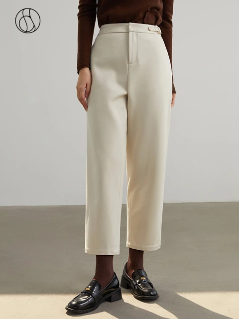 High Waist Lounge Pants, Cropped Lounge Pants, Thin Lounge Pants