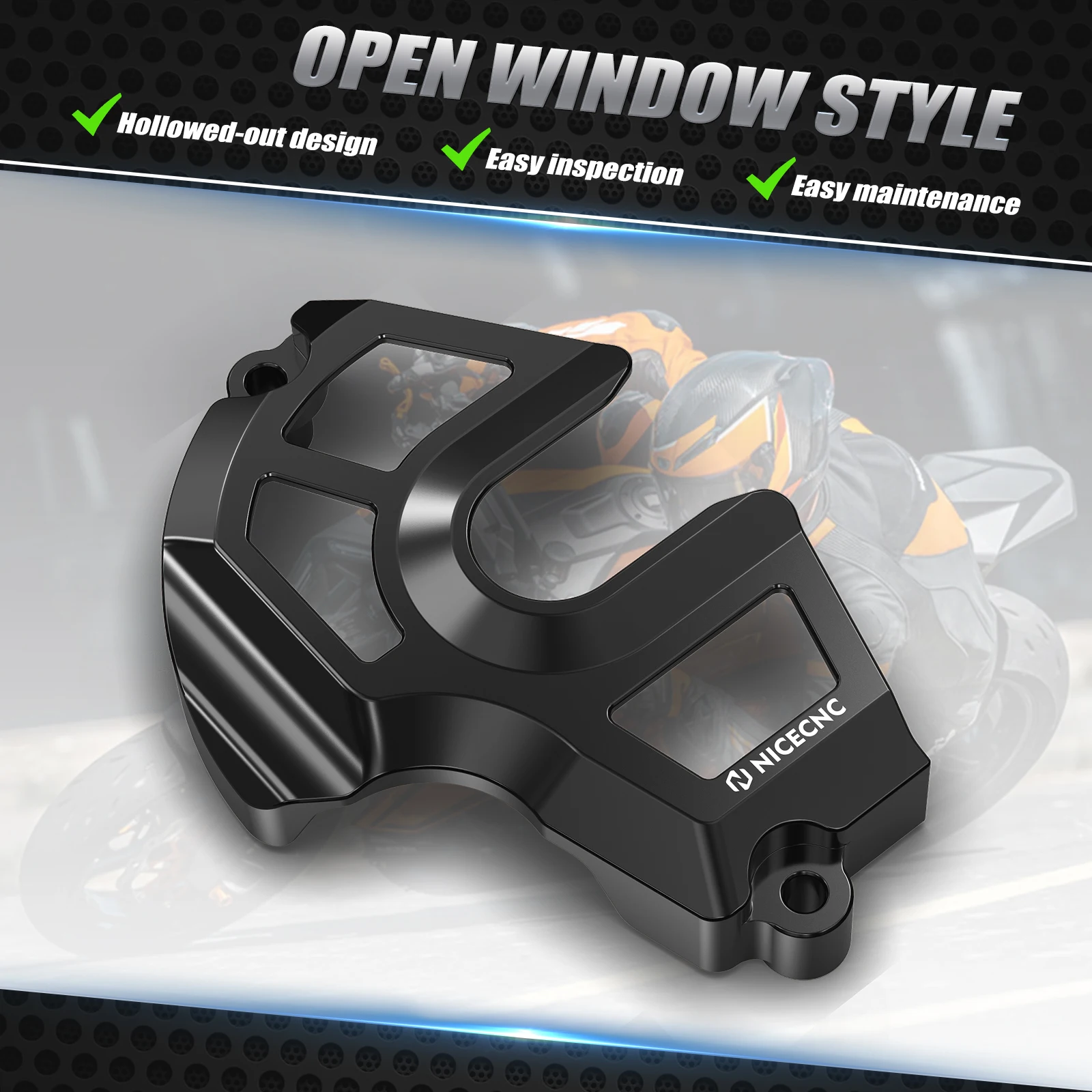 NICECNC 프론트 스프로킷 커버, KTM 1290 Super Adventure R S 2021-2024 1290 Super Duke R EVO 22-23 1390 SUPER DUKE R EVO 2024