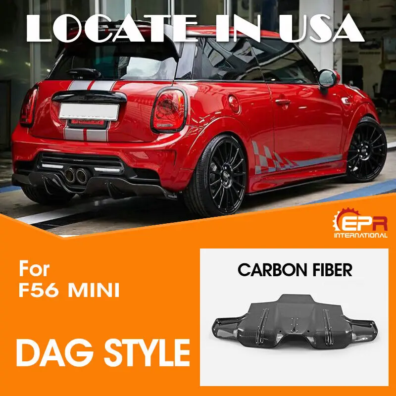 

(Ship From USA)For F56 Mini Cooper S DAG Tape Carbon Ver 2.1 Rear Under diffuser (locate in US)