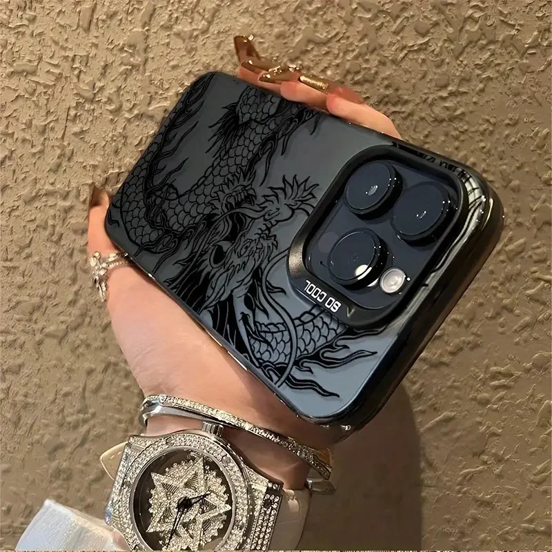 Eastern Myths Legends Chinese Dragon Totem Anti-Drop Phone Case