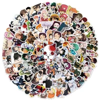 10/30/50/100PCS Mix Cartoon Anime Stickers Naruto Jujutsu Kaisen Attack On Titan Decals DIY Laptop Phone Car Sticker for Kid Toy 2
