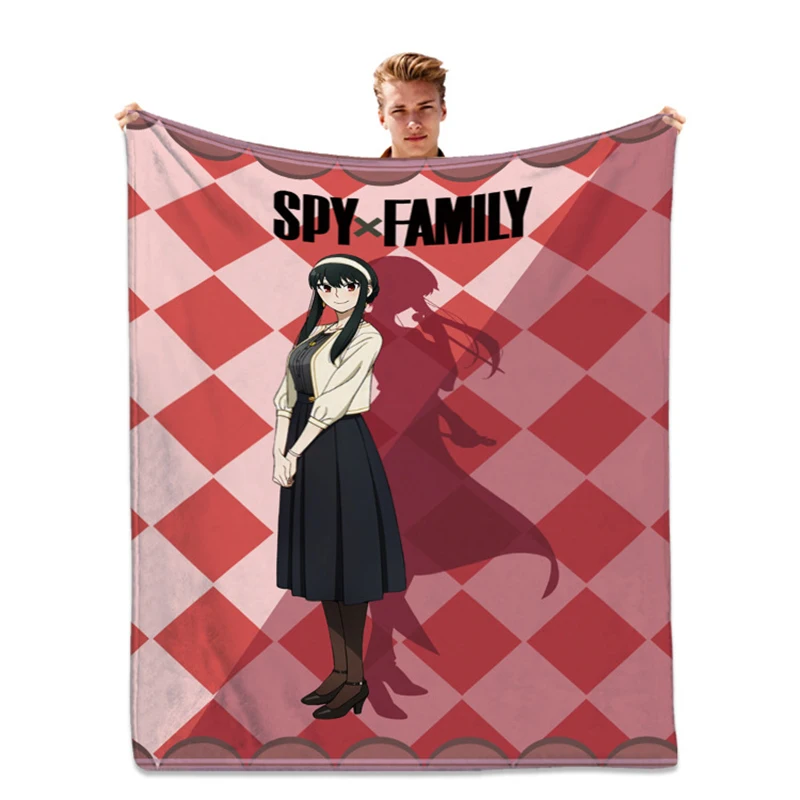 

SPY×FAMILY Anime Throw Towel Woven Blanket for Home Bedroom Bed Tapestry Bedspread Towels Sofa Chair Cover Mat Rug