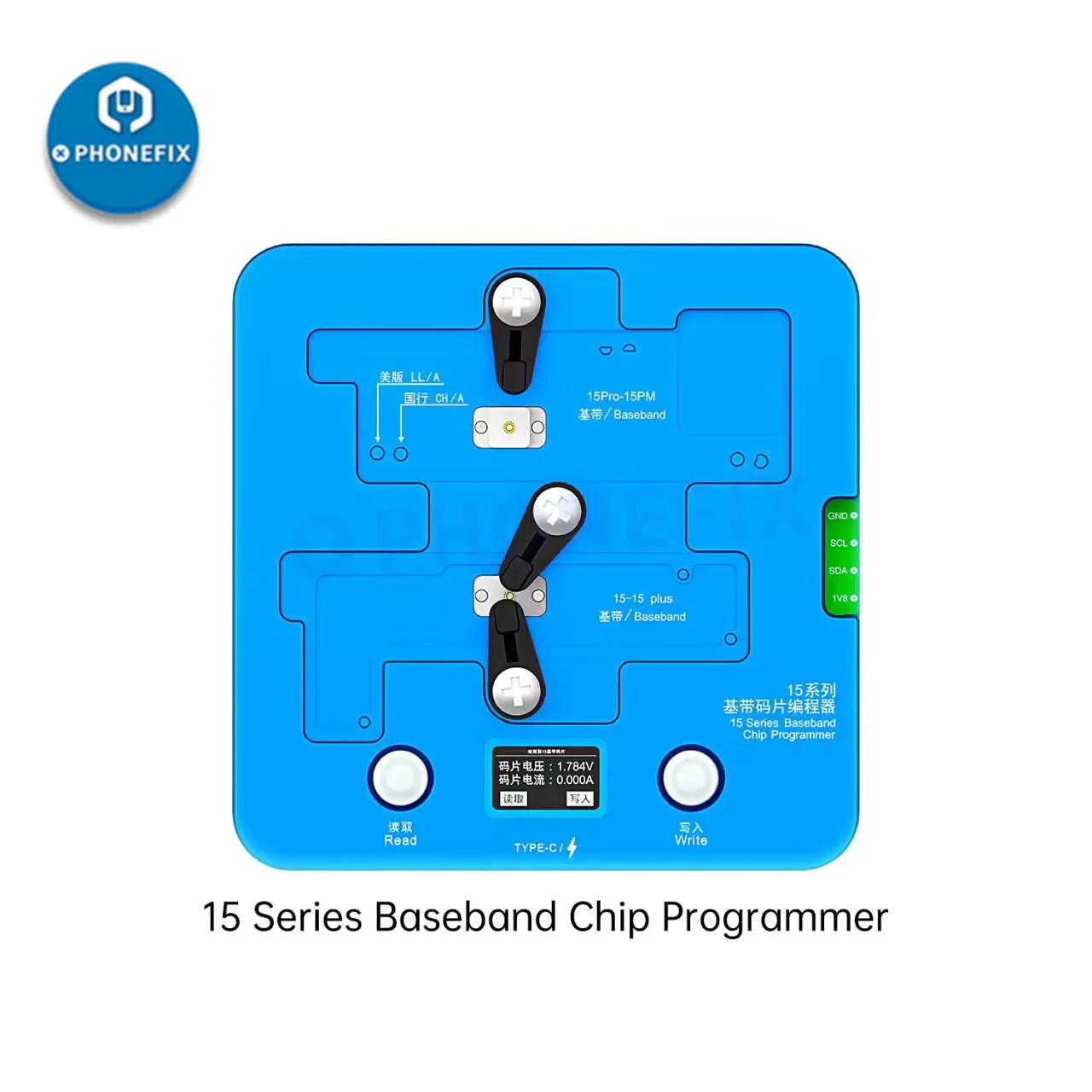 Jcid Baseband Eeprom Chip Programmer Per Iphone 12 13 14 15 Pro Max Mini Intel Qualcomm Logic Baseband Chip Lettura E Scrittura