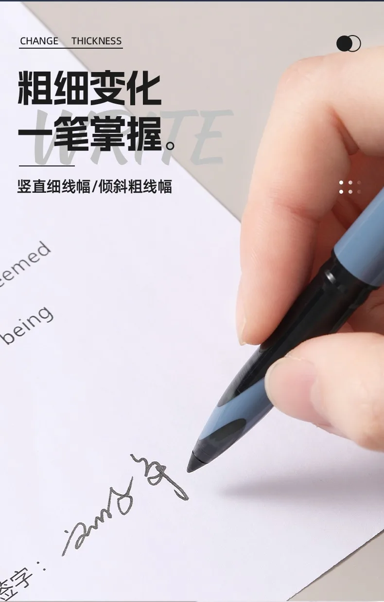Uniball Mitsubishi schwarzer Technologie-Stift, mehrere Farben UBA-188 Air Signature Canetas 0,5/0,7 mm freie Kontrolltinte Pluma Business – Detail 5