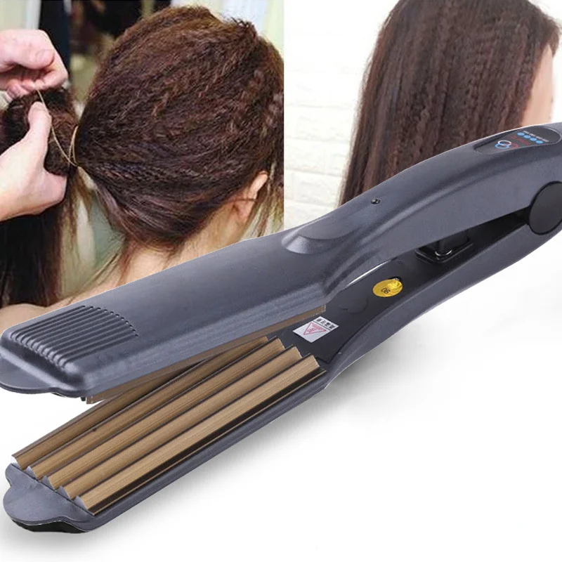 Professional Fast Volumizing Hair Iron Small Waves Hair Crimper Machine