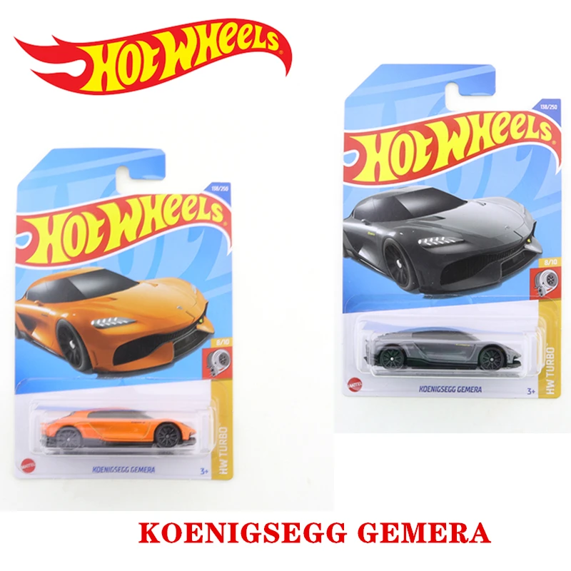 2022-138 Hot Wheels Koenigsegg Gemera Mini Alloy Coupe 1/64 Metallo Diecast Model Car Giocattoli Per Bambini Regalo