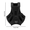 Universal Handcuffs Holster Shackles Cover 360° Rotation Cuffs Holder Waist Belt Clip Open Top Handcuff Case Outdoor Accessories 4