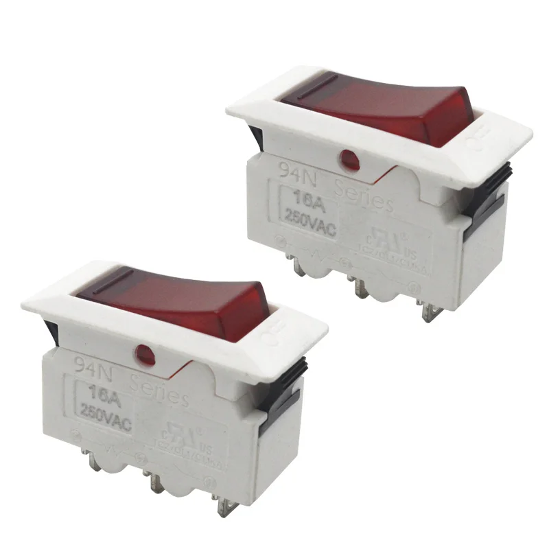 12a sobrecarga térmica redefinir impulso interruptor interruptor de balancim