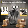 Electric Grain Mill Grinder Thickness Adjustable Corn Mill With Funnel 1500W 110V Dry Grain Milling Machine With Funnel For 6